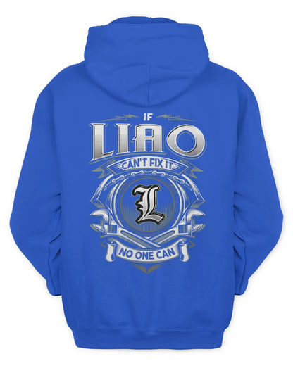 LIAO AP81-K4-626 - Personalized Ahmed Quote Apparel “If Ahmed Can't Fix It, No One Can” - Unisex Hoodie - Royal