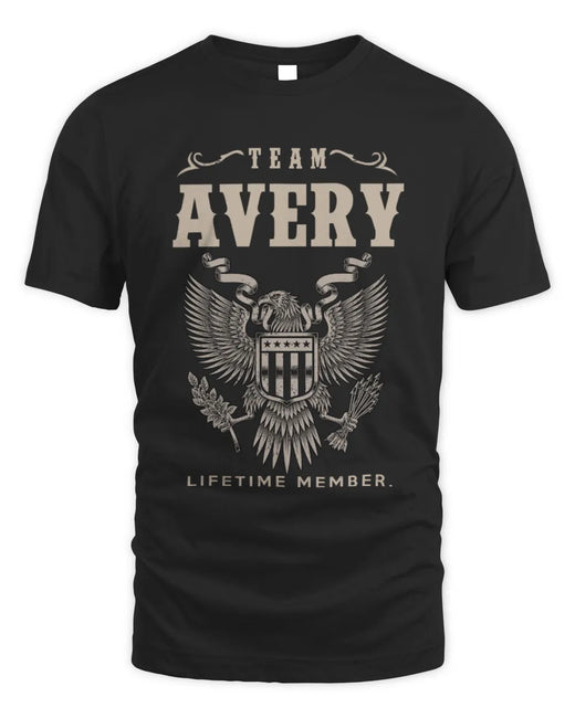 AVERY TP06-K82 – Personalized Classic Style Apparel “Team NAME Lifetime Member”