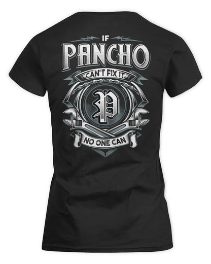 PANCHO AP81-K4-626 - Personalized Ahmed Quote Apparel “If Ahmed Can't Fix It, No One Can” - Women's Standard T-Shirt - Black