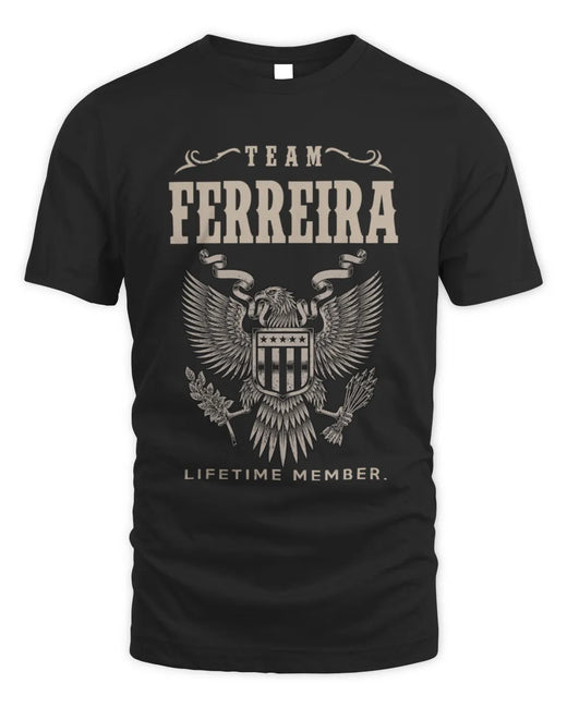 FERREIRA TP06-K82 – Personalized Classic Style Apparel “Team NAME Lifetime Member”
