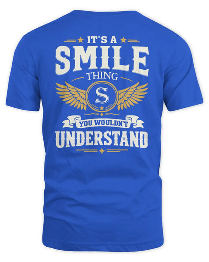 SMILE KT06-M008 It’s a [NAME] Thing – You Wouldn’t Understand | Personalized Vintage T-Shirt - Unisex Standard T-Shirt - Royal