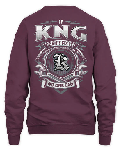 KNG AP81-K4-626 - Personalized Ahmed Quote Apparel “If Ahmed Can't Fix It, No One Can” - Unisex Sweatshirt - Maroon