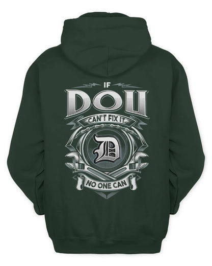 DOU AP81-K4-626 - Personalized Ahmed Quote Apparel “If Ahmed Can't Fix It, No One Can” - Unisex Hoodie - Forest Green