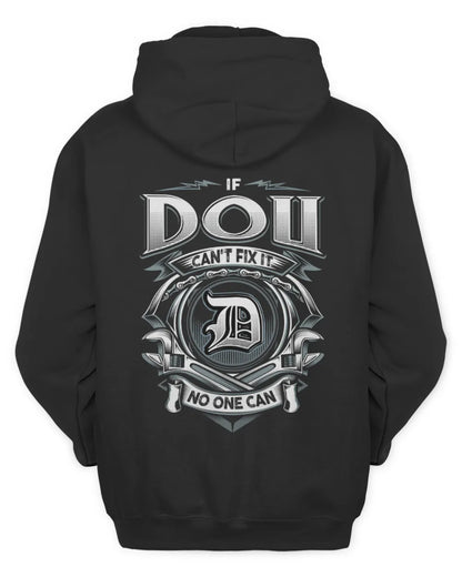 DOU AP81-K4-626 - Personalized Ahmed Quote Apparel “If Ahmed Can't Fix It, No One Can” - Unisex Hoodie - Black