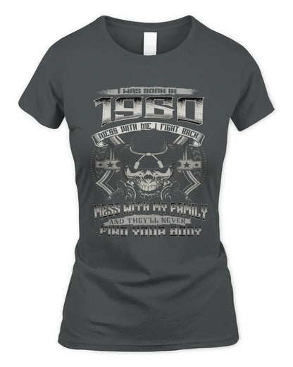 1960 HH89-K2 – Protective Family Quote T-Shirt - Women's Standard T-Shirt - Charcoal