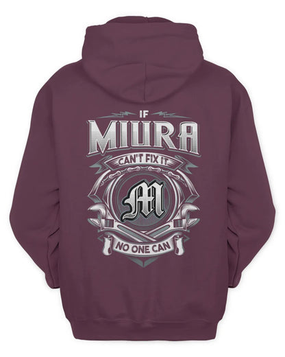 MIURA AP81-K4-626 - Personalized Ahmed Quote Apparel “If Ahmed Can't Fix It, No One Can” - Unisex Hoodie - Maroon