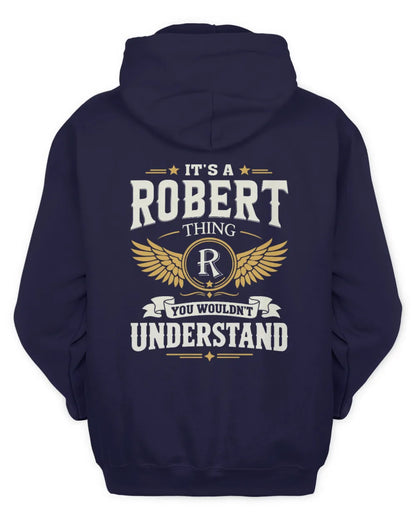 ROBERT KT06-M008 It’s a [NAME] Thing – You Wouldn’t Understand | Personalized Vintage T-Shirt - Unisex Hoodie - Navy