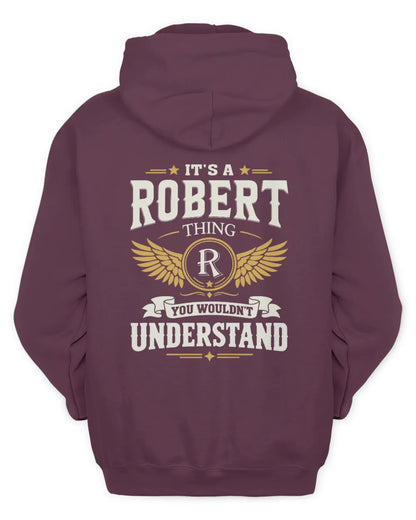ROBERT KT06-M008 It’s a [NAME] Thing – You Wouldn’t Understand | Personalized Vintage T-Shirt - Unisex Hoodie - Maroon