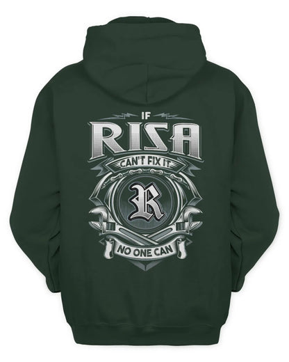 RISA AP81-K4-626 - Personalized Ahmed Quote Apparel “If Ahmed Can't Fix It, No One Can” - Unisex Hoodie - Forest Green