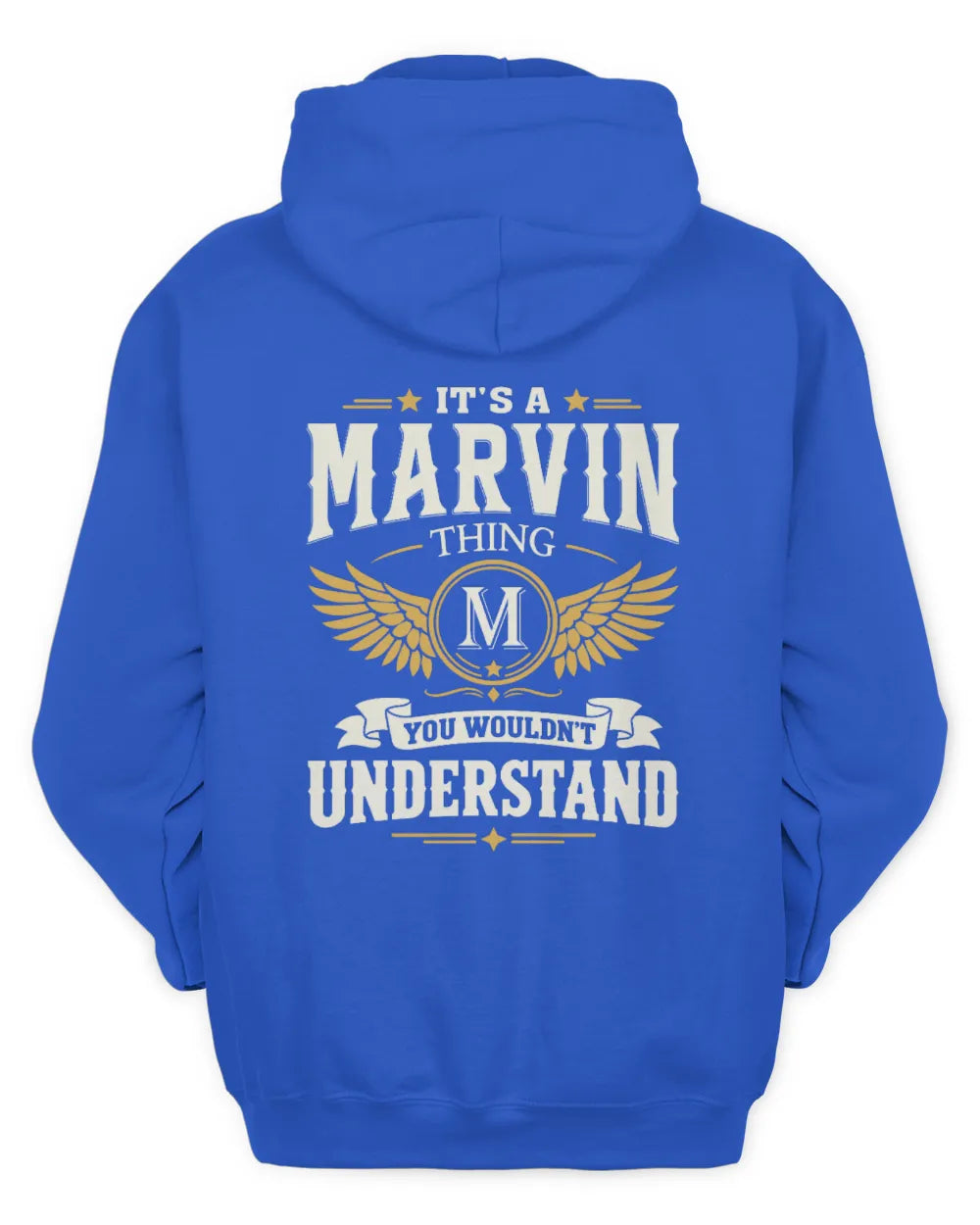 MARVIN KT06-M008 It’s a [NAME] Thing – You Wouldn’t Understand | Personalized Vintage T-Shirt - Unisex Hoodie - Royal