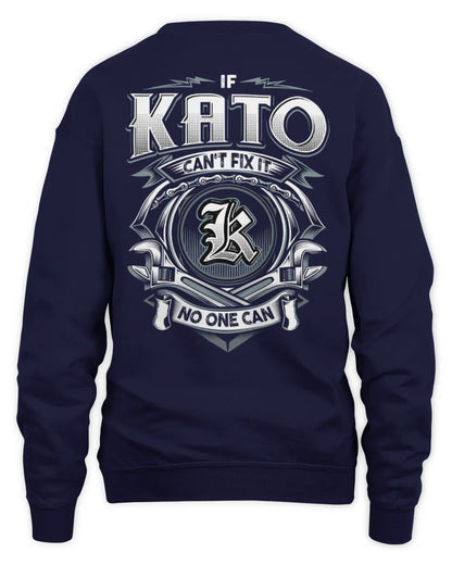 KATO AP81-K4-626 - Personalized Ahmed Quote Apparel “If Ahmed Can't Fix It, No One Can” - Unisex Sweatshirt - Navy
