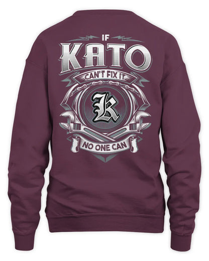 KATO AP81-K4-626 - Personalized Ahmed Quote Apparel “If Ahmed Can't Fix It, No One Can” - Unisex Sweatshirt - Maroon
