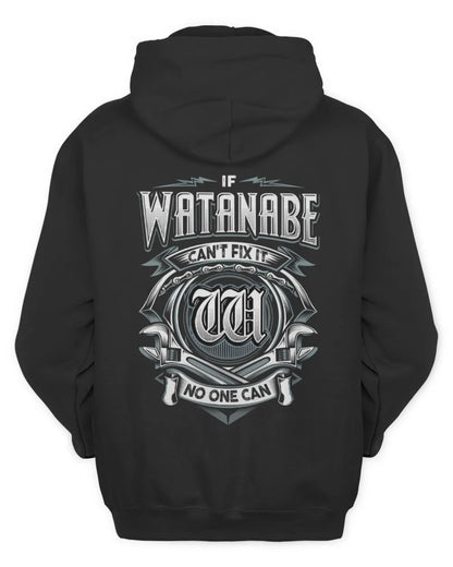 WATANABE AP81-K4-626 - Personalized Ahmed Quote Apparel “If Ahmed Can't Fix It, No One Can” - Unisex Hoodie - Black