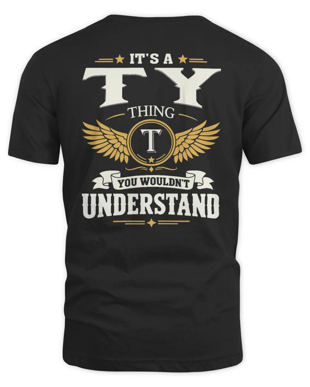 TY KT06-M008 It’s a [NAME] Thing – You Wouldn’t Understand | Personalized Vintage T-Shirt