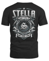 STELLA AP81-K4-626 - Personalized Ahmed Quote Apparel “If Ahmed Can't Fix It, No One Can” - Unisex Standard T-Shirt - Black
