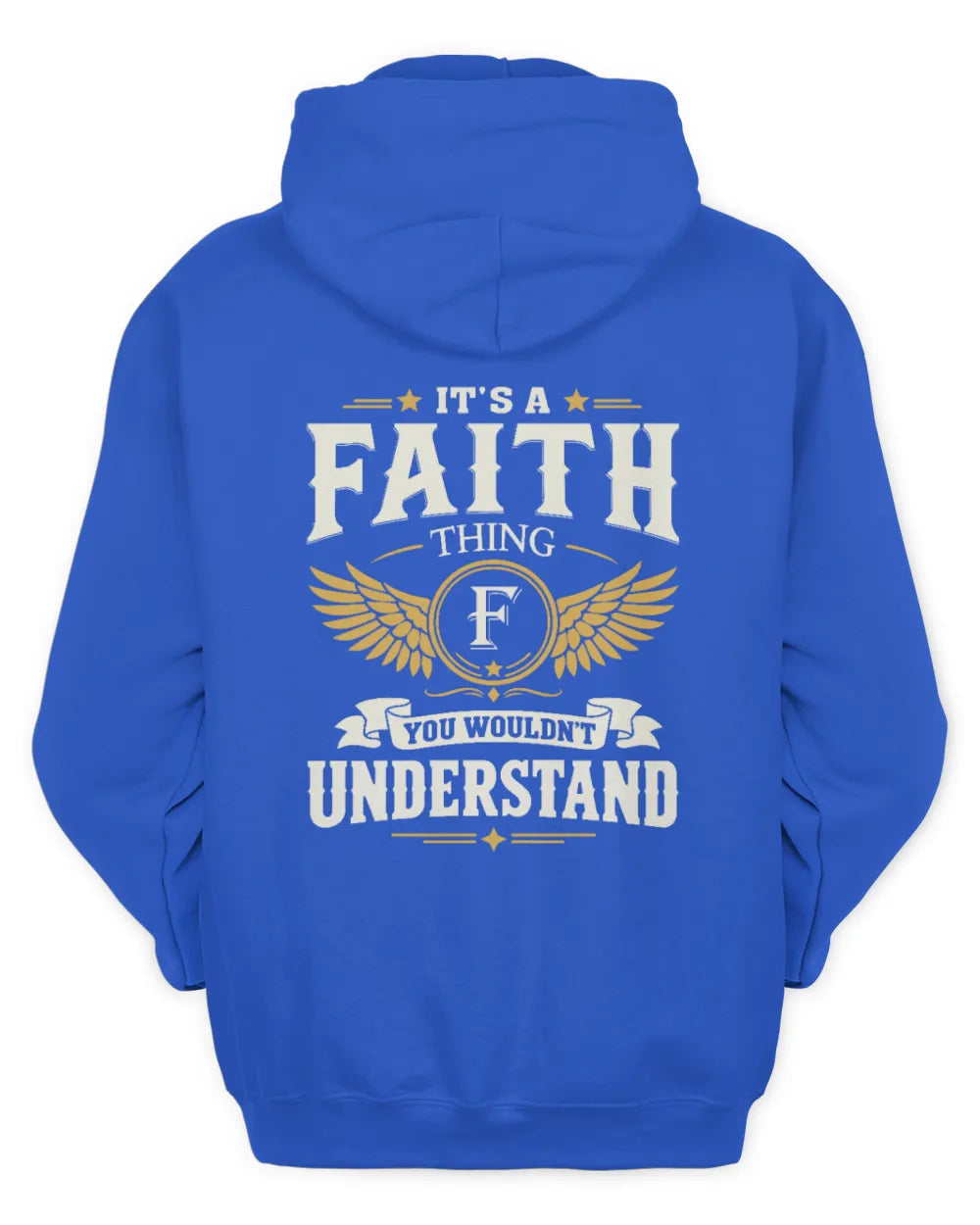 FAITH KT06-M008 It’s a [NAME] Thing – You Wouldn’t Understand | Personalized Vintage T-Shirt - Unisex Hoodie - Royal