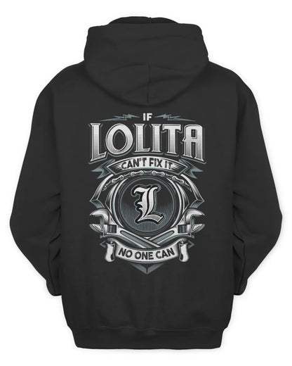 LOLITA AP81-K4-626 - Personalized Ahmed Quote Apparel “If Ahmed Can't Fix It, No One Can” - Unisex Hoodie - Black