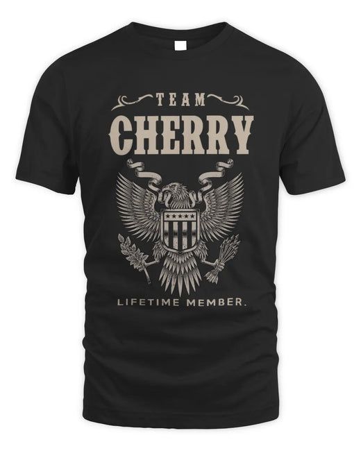 CHERRY TP06-K82 – Personalized Classic Style Apparel “Team NAME Lifetime Member”