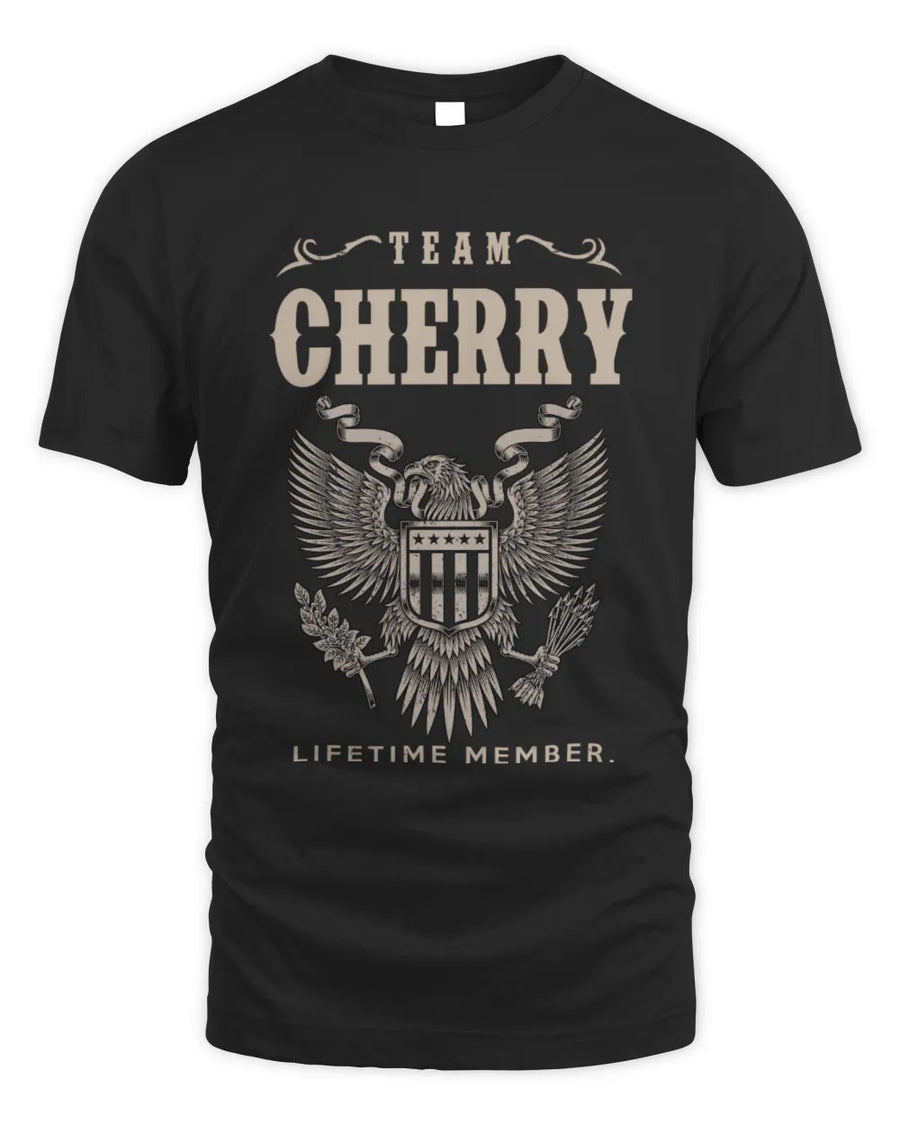 CHERRY TP06-K82 – Personalized Classic Style Apparel “Team NAME Lifetime Member”