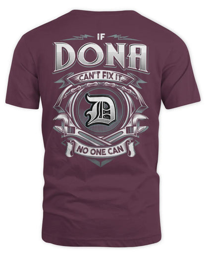DONA AP81-K4-626 - Personalized Ahmed Quote Apparel “If Ahmed Can't Fix It, No One Can” - Unisex Standard T-Shirt - Maroon