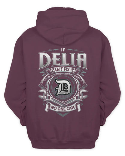 DELIA AP81-K4-626 - Personalized Ahmed Quote Apparel “If Ahmed Can't Fix It, No One Can” - Unisex Hoodie - Maroon
