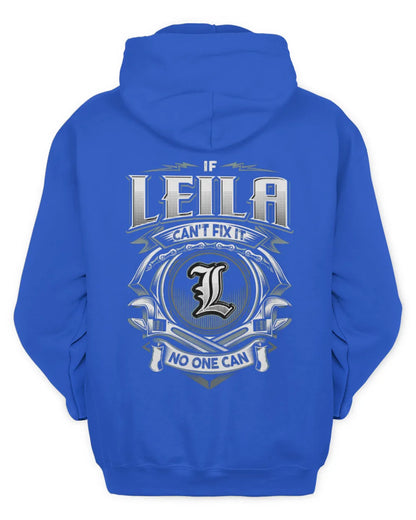 LEILA AP81-K4-626 - Personalized Ahmed Quote Apparel “If Ahmed Can't Fix It, No One Can” - Unisex Hoodie - Royal