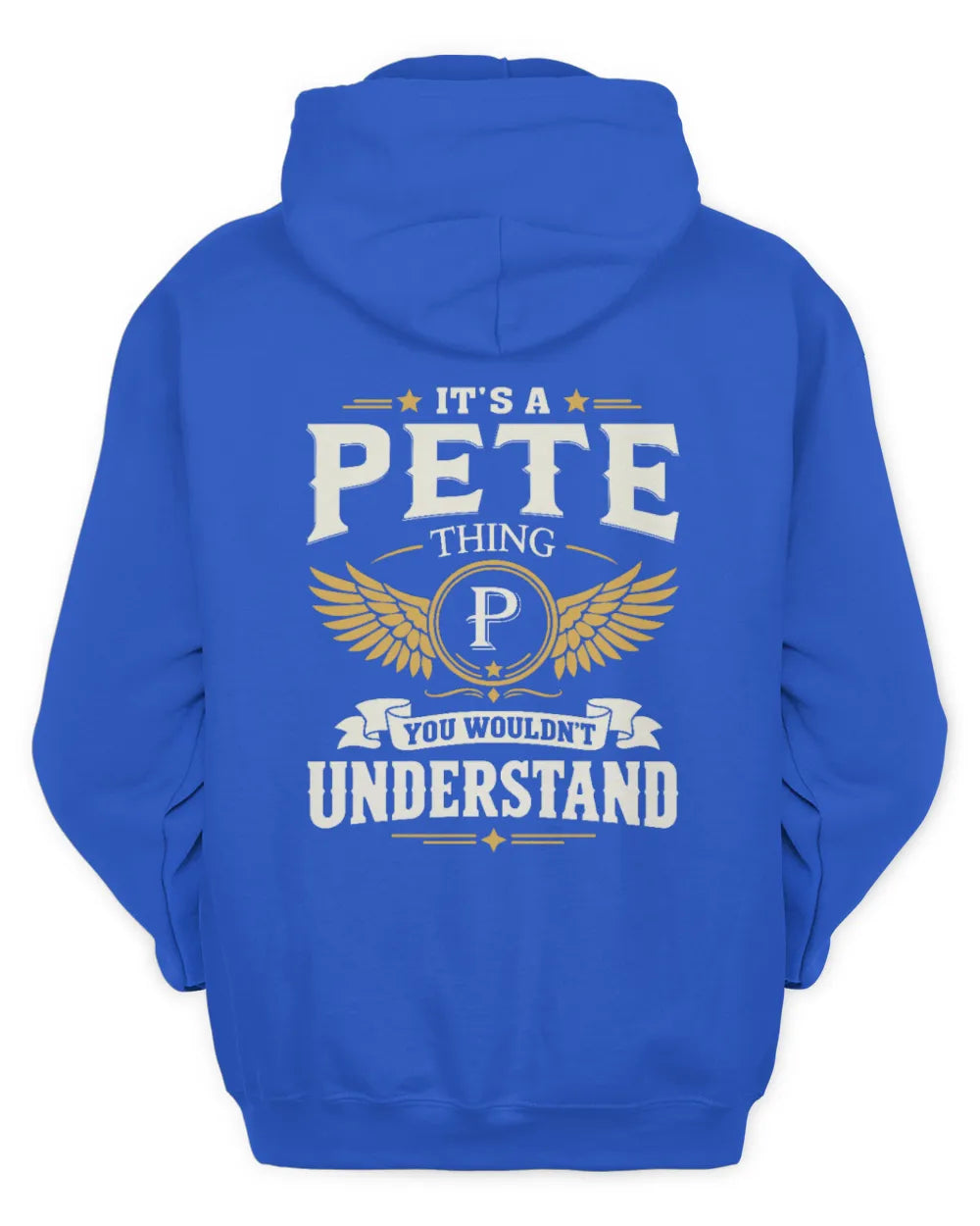 PETE KT06-M008 It’s a [NAME] Thing – You Wouldn’t Understand | Personalized Vintage T-Shirt - Unisex Hoodie - Royal