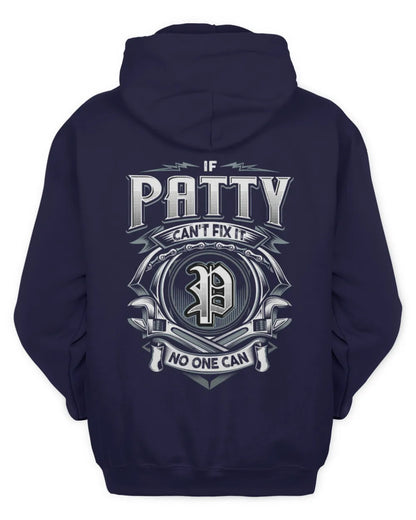 PATTY AP81-K4-626 - Personalized Ahmed Quote Apparel “If Ahmed Can't Fix It, No One Can” - Unisex Hoodie - Navy