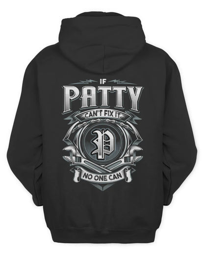 PATTY AP81-K4-626 - Personalized Ahmed Quote Apparel “If Ahmed Can't Fix It, No One Can” - Unisex Hoodie - Black