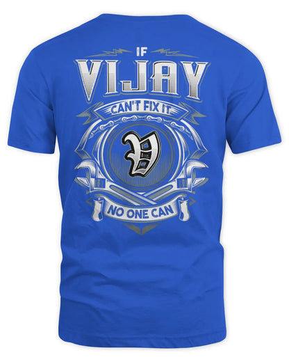 VIJAY AP81-K4-626 - Personalized Ahmed Quote Apparel “If Ahmed Can't Fix It, No One Can” - Unisex Standard T-Shirt - Royal
