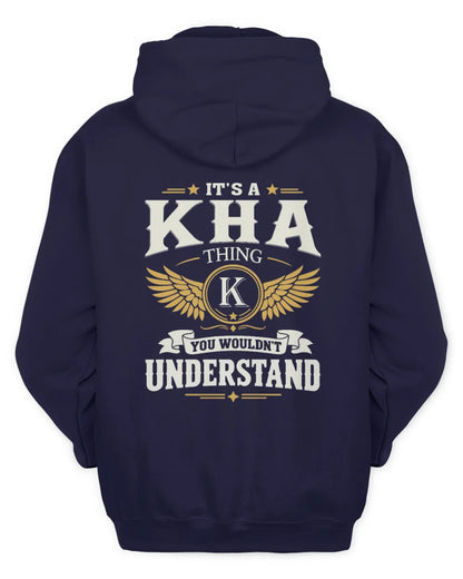 KHA KT06-M008 It’s a [NAME] Thing – You Wouldn’t Understand | Personalized Vintage T-Shirt - Unisex Hoodie - Navy