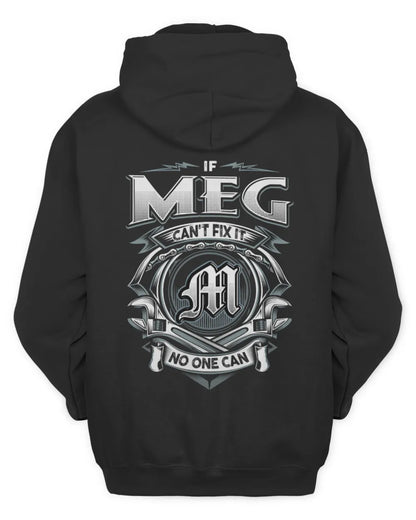 MEG AP81-K4-626 - Personalized Ahmed Quote Apparel “If Ahmed Can't Fix It, No One Can” - Unisex Hoodie - Black