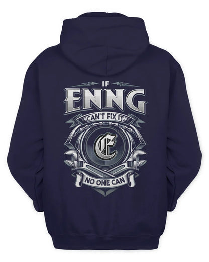 ENNG AP81-K4-626 - Personalized Ahmed Quote Apparel “If Ahmed Can't Fix It, No One Can” - Unisex Hoodie - Navy