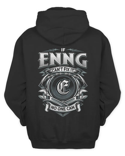 ENNG AP81-K4-626 - Personalized Ahmed Quote Apparel “If Ahmed Can't Fix It, No One Can” - Unisex Hoodie - Black