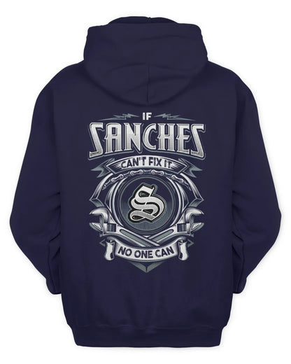 SANCHES AP81-K4-626 - Personalized Ahmed Quote Apparel “If Ahmed Can't Fix It, No One Can” - Unisex Hoodie - Navy