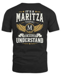 MARITZA KT06-M008 It’s a [NAME] Thing – You Wouldn’t Understand | Personalized Vintage T-Shirt - Unisex Standard T-Shirt - Black