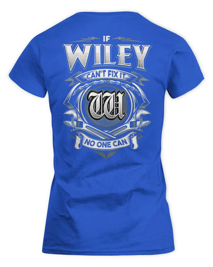 WILEY AP81-K4-626 - Personalized Ahmed Quote Apparel “If Ahmed Can't Fix It, No One Can” - Women's Standard T-Shirt - Royal