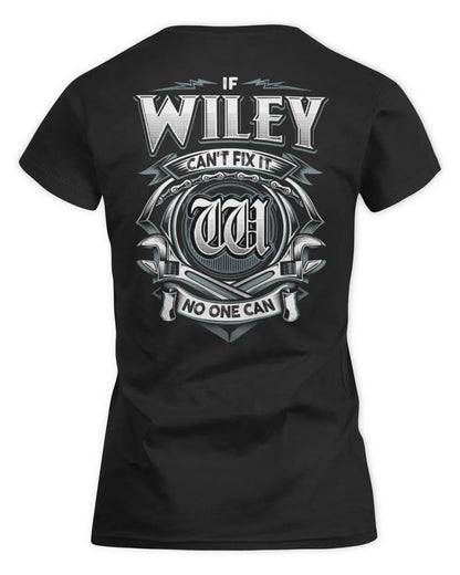 WILEY AP81-K4-626 - Personalized Ahmed Quote Apparel “If Ahmed Can't Fix It, No One Can” - Women's Standard T-Shirt - Black