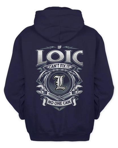 LOIC AP81-K4-626 - Personalized Ahmed Quote Apparel “If Ahmed Can't Fix It, No One Can” - Unisex Hoodie - Navy