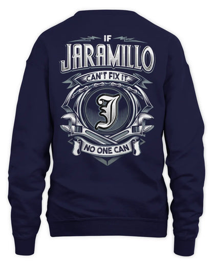JARAMILLO AP81-K4-626 - Personalized Ahmed Quote Apparel “If Ahmed Can't Fix It, No One Can” - Unisex Sweatshirt - Navy