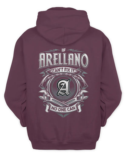 ARELLANO AP81-K4-626 - Personalized Ahmed Quote Apparel “If Ahmed Can't Fix It, No One Can” - Unisex Hoodie - Maroon