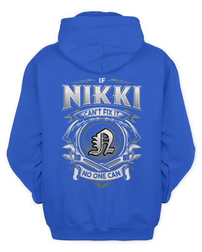 NIKKI AP81-K4-626 - Personalized Ahmed Quote Apparel “If Ahmed Can't Fix It, No One Can” - Unisex Hoodie - Royal