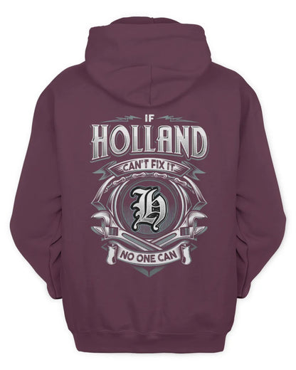 HOLLAND AP81-K4-626 - Personalized Ahmed Quote Apparel “If Ahmed Can't Fix It, No One Can” - Unisex Hoodie - Maroon