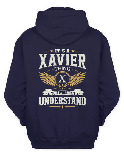 XAVIER KT06-M008 It’s a [NAME] Thing – You Wouldn’t Understand | Personalized Vintage T-Shirt - Unisex Hoodie - Navy