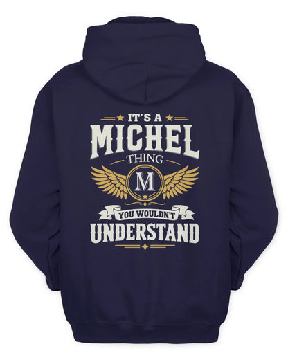MICHEL KT06-M008 It’s a [NAME] Thing – You Wouldn’t Understand | Personalized Vintage T-Shirt - Unisex Hoodie - Navy