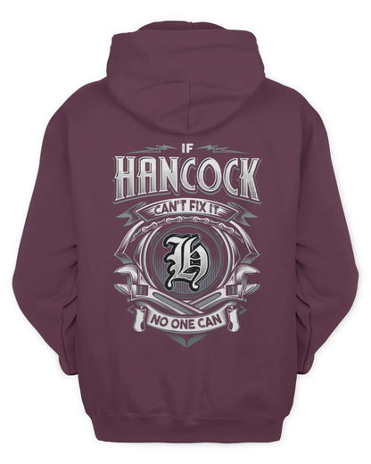 HANCOCK AP81-K4-626 - Personalized Ahmed Quote Apparel “If Ahmed Can't Fix It, No One Can” - Unisex Hoodie - Maroon