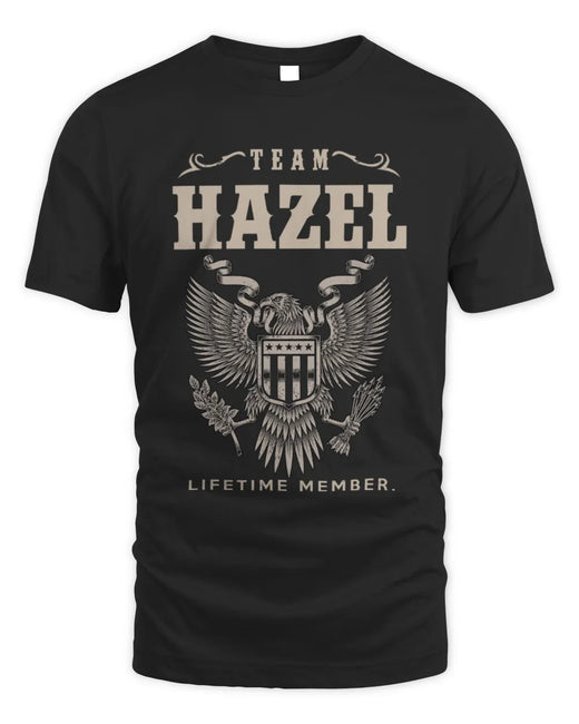 HAZEL TP06-K82 – Personalized Classic Style Apparel “Team NAME Lifetime Member”