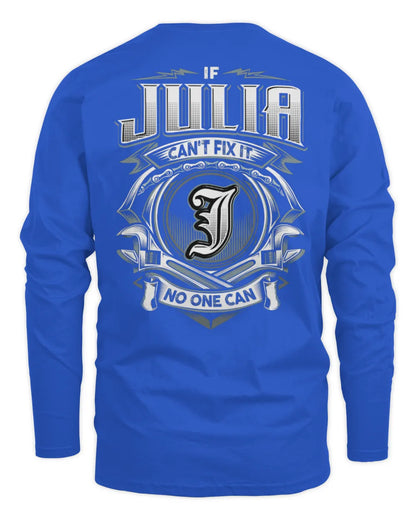 JULIA AP81-K4-626 - Personalized Ahmed Quote Apparel “If Ahmed Can't Fix It, No One Can” - Men's Long Sleeved T-Shirt - Royal