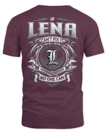 LENA AP81-K4-626 - Personalized Ahmed Quote Apparel “If Ahmed Can't Fix It, No One Can” - Unisex Standard T-Shirt - Maroon