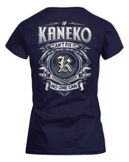 KANEKO AP81-K4-626 - Personalized Ahmed Quote Apparel “If Ahmed Can't Fix It, No One Can” - Women's Standard T-Shirt - Navy